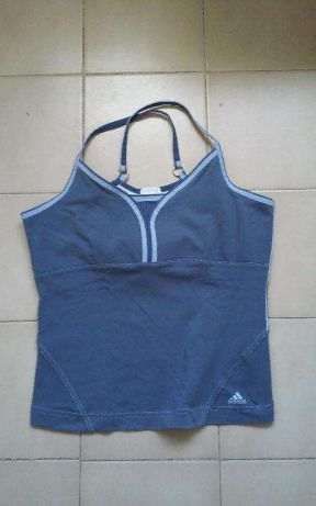 Top blusa desportiva técnica Adidas soutien incorporado