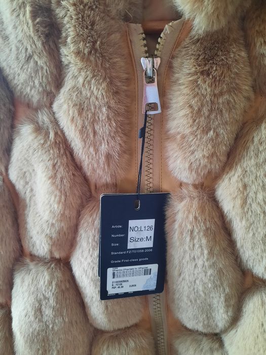 Colete de pêlo NOVO  - tam. M