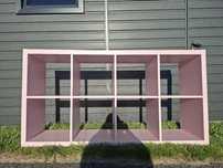 Regał KALLAX IKEA różowy 2×4
