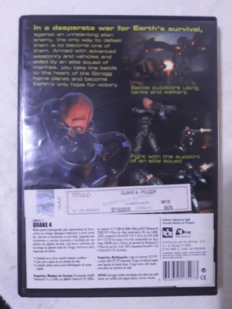 PC DVD-ROM Best of Quake 4