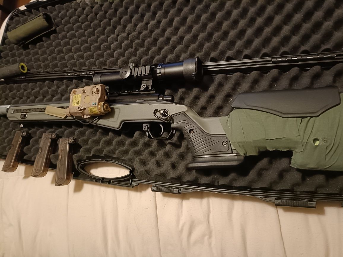 Airsoft sniper action army T10 upgrades