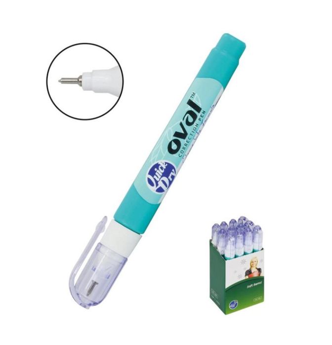 Korektor Oval metalowa końcówka ZIG-1000 (12szt) Grand pudełko,6,
