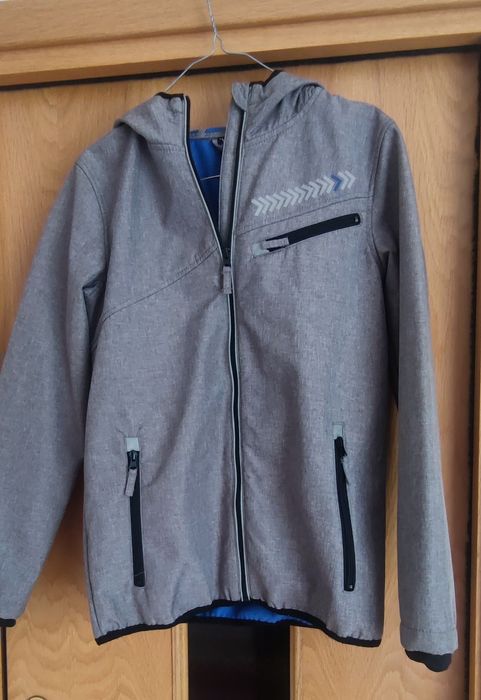 Kurtka chłopięca softshell przejściowa 158/164 cm