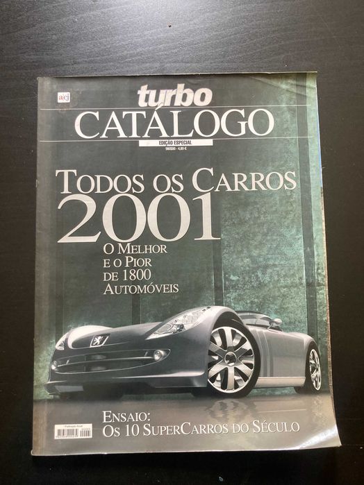 Revistas e Catálogos Automóvel Vintage Vários