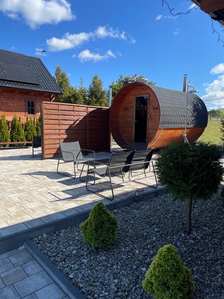 Domek na kaszubach Domk letniskowy   + Sauna i Balia  kaszuby Sitno