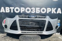 Бампер Форд Фокус 3 Передний Ford Focus 3 Сірий Європа АвтоРозборка