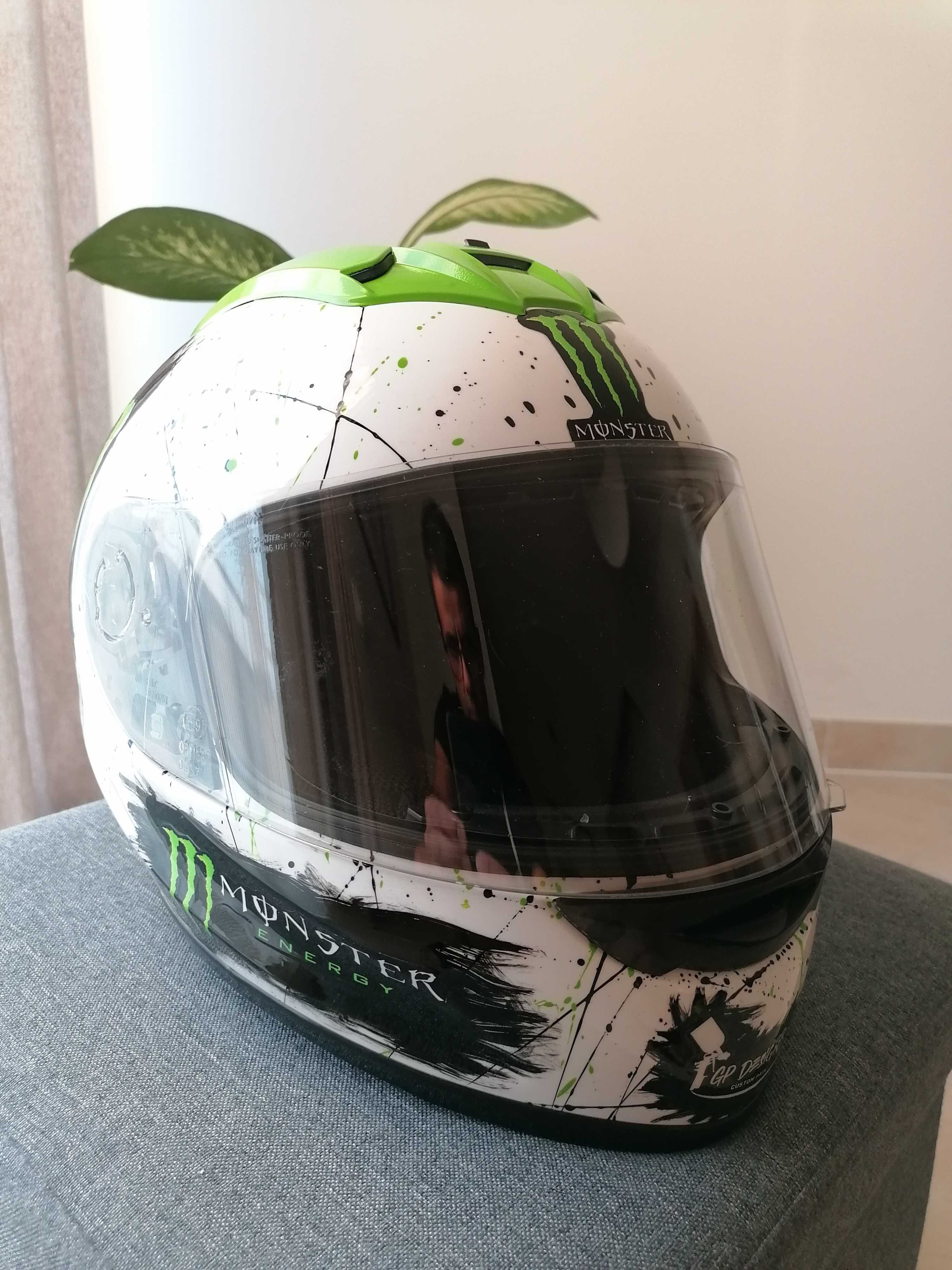 Capacete HJC Integral Monster Energy