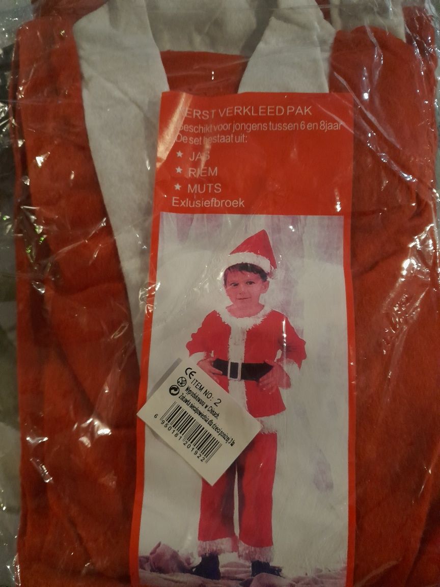 Przebranie/ kostium Świętego Mikołaja dla dzieci