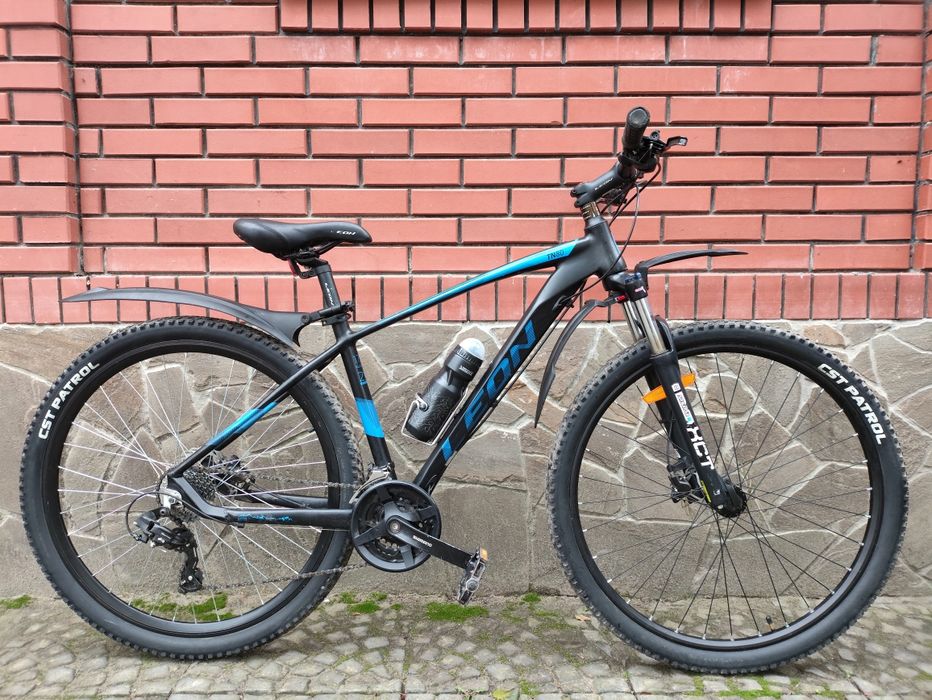 велосипед 29, ГІДРАВЛІЧНІ гальма, АЛЮМІНІЙ, вилка з блокуванн, SHIMANO