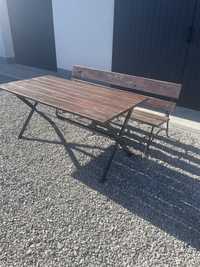 Zestaw ogrodowy stół+ławka