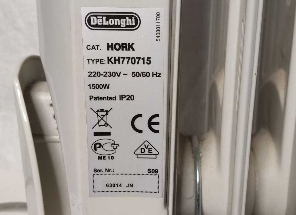 Обігрівач, радіатор, масляний - Delonghi KH 770715