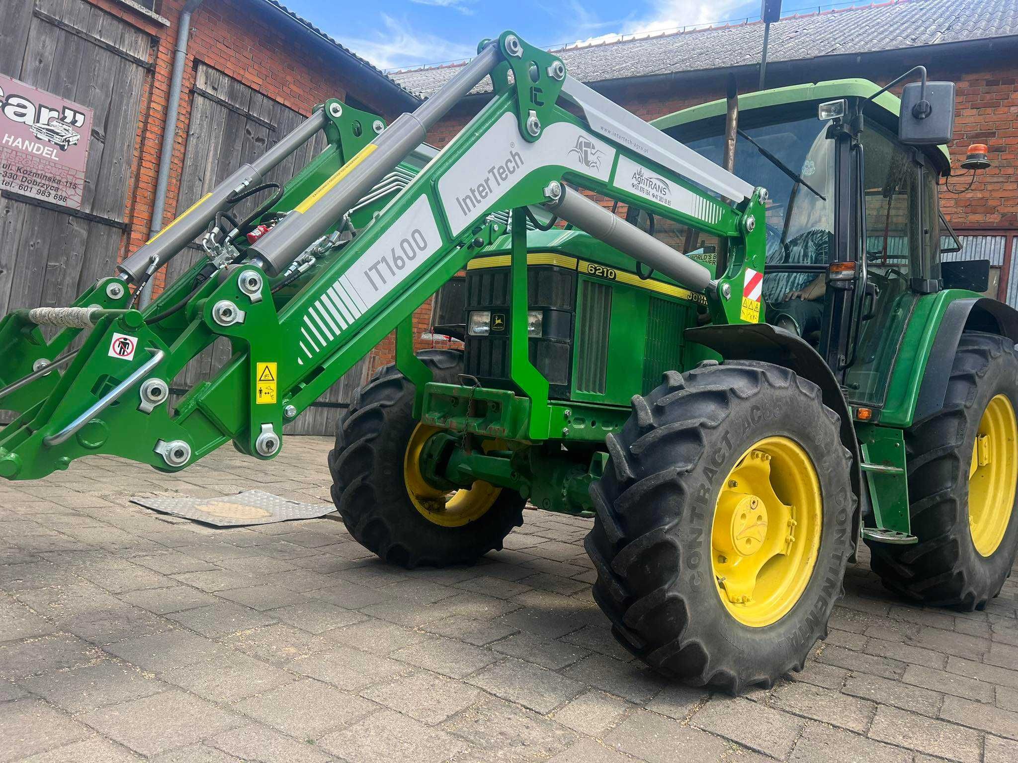 Ładowacz czołowy TUR INTERTECH, do Deutz, JD, MF, MTZ, CASE, NH montaż