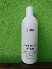 Ziaja Kozie mleko szampon z keratyną 400 ml Okazja