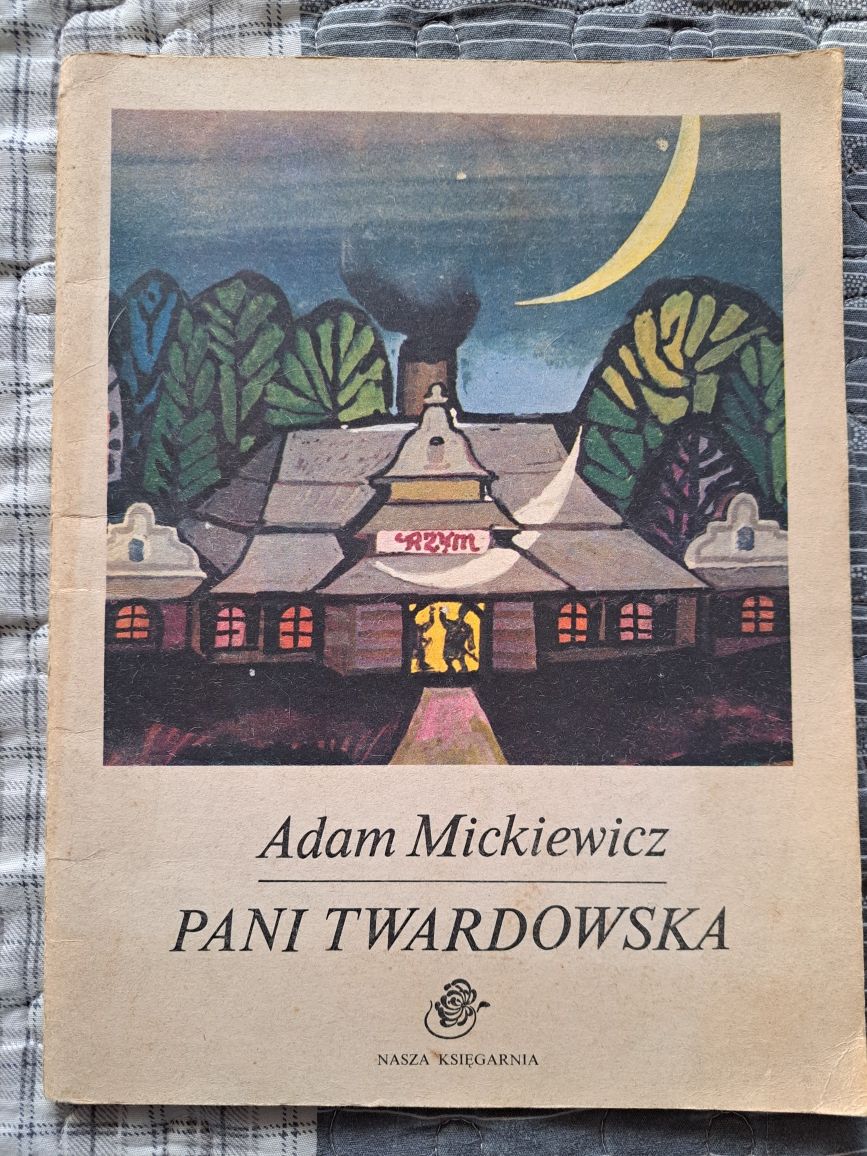 Pani Twardowska Adam Mickiewicz 1984 Ilustracje Rychlicki