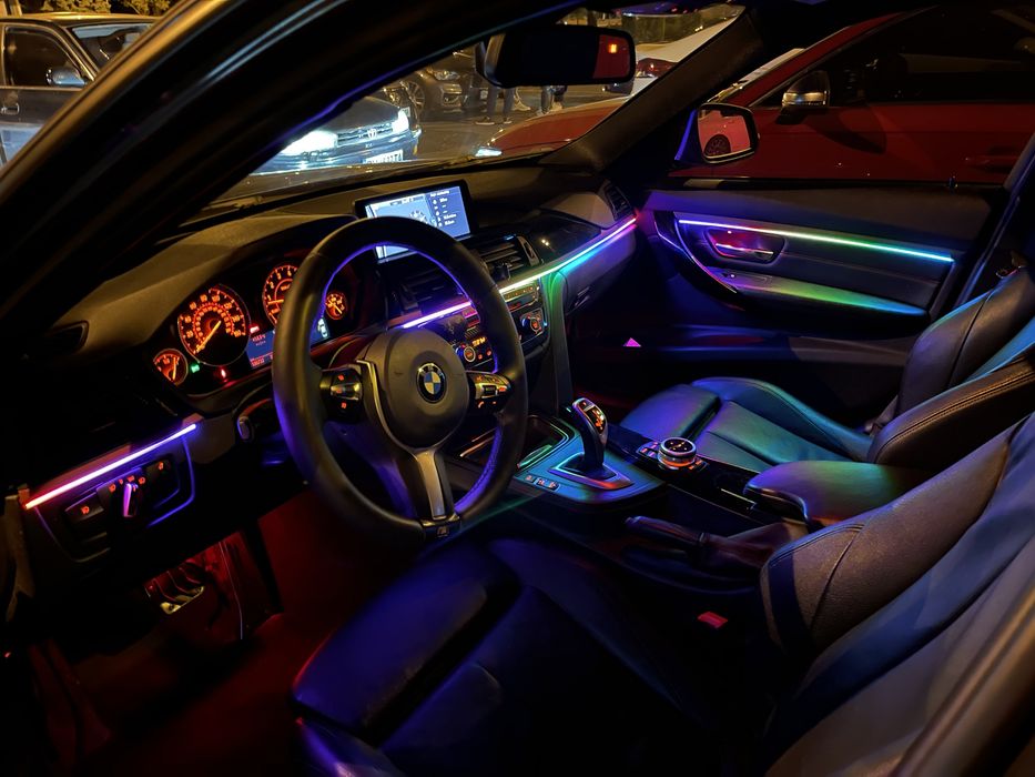 Контурная Ambient подсветка салона BMW F10 F25 F30 F15 E60 E70 E90 E92