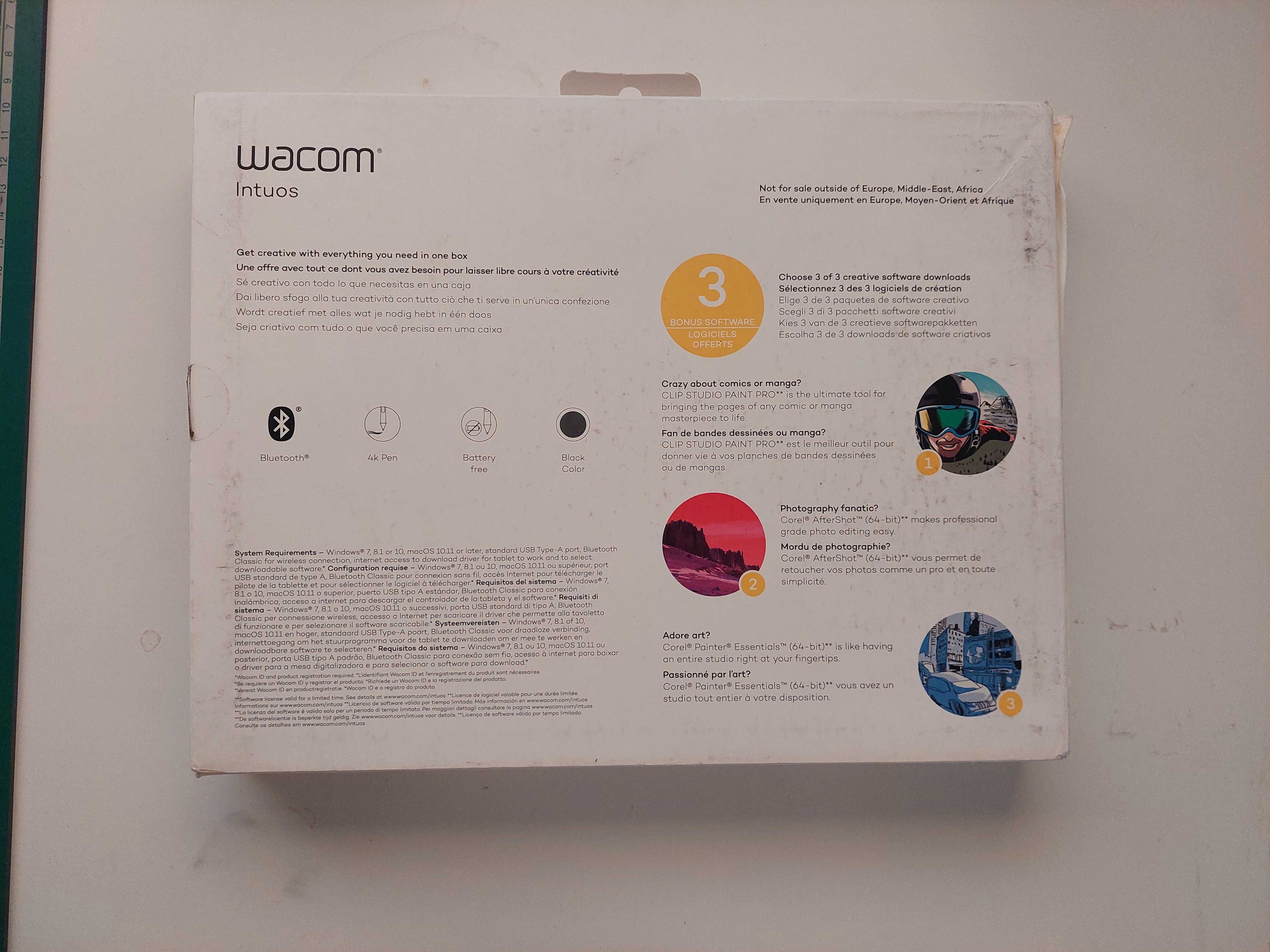 Wacom Intuos mesa gráfica