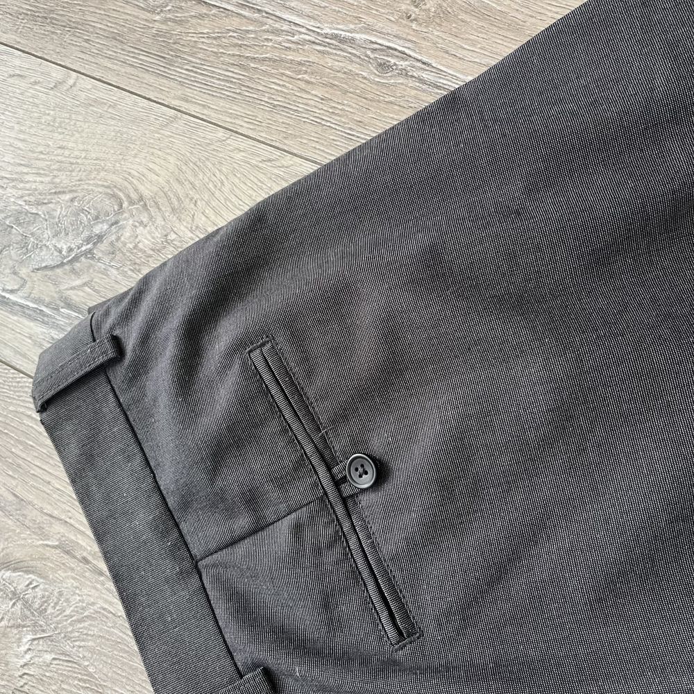 Garnitur H&M 50 M L szary marynarka spodnie regular fit eleganckie