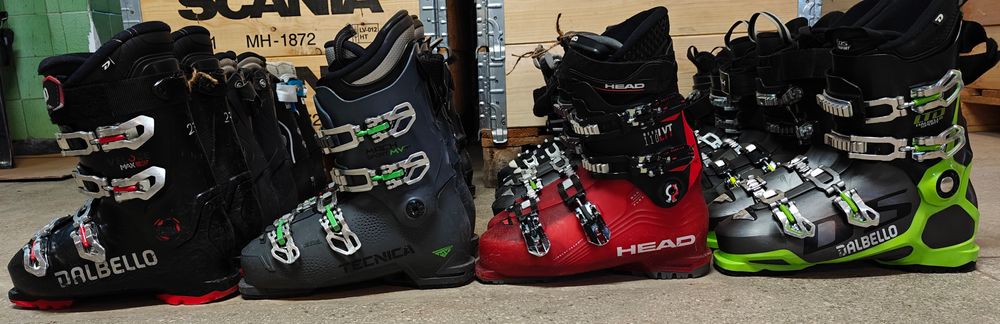 Pakiet butów narciarskich mix (210 zł / 40€), 12 X buty narciarskie