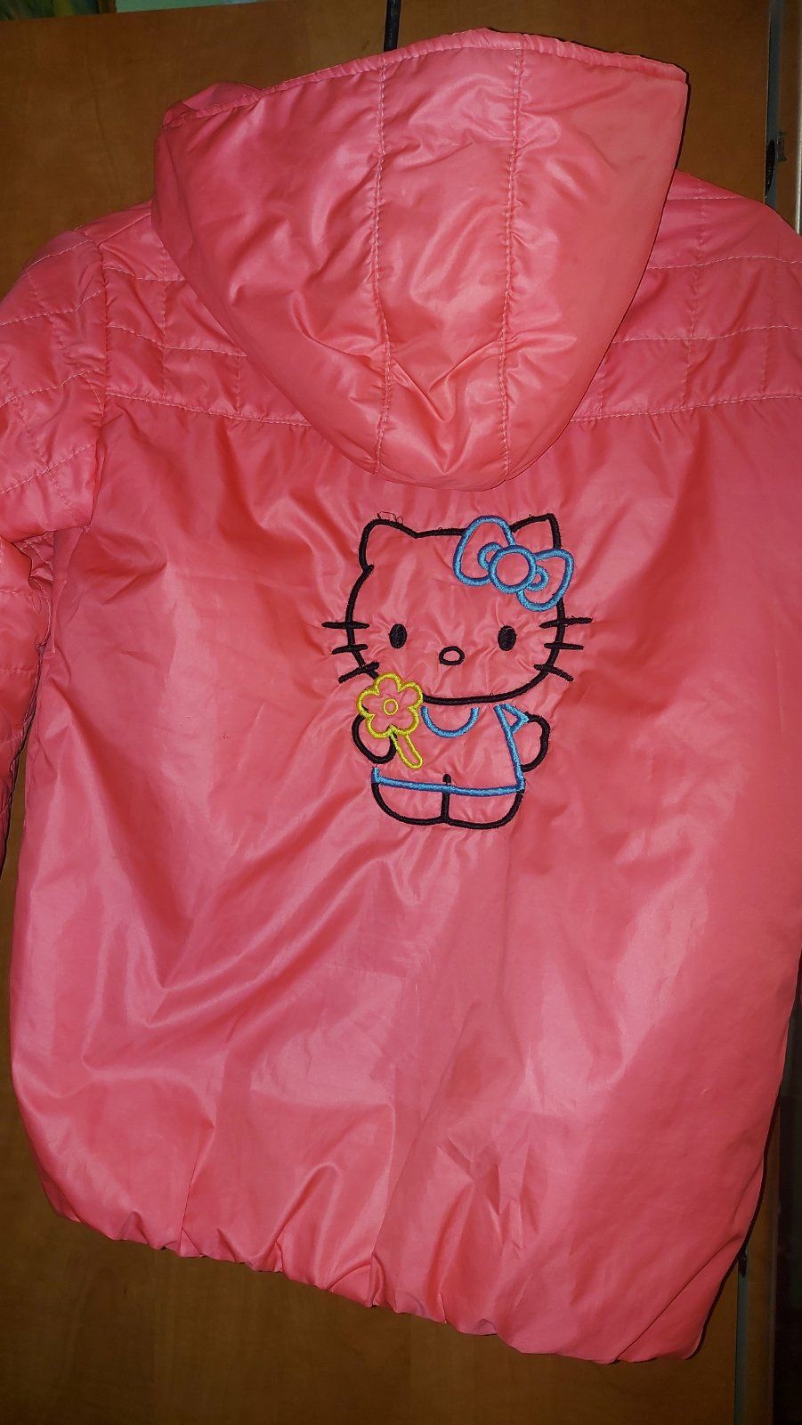 Курточка рожева hello kitty