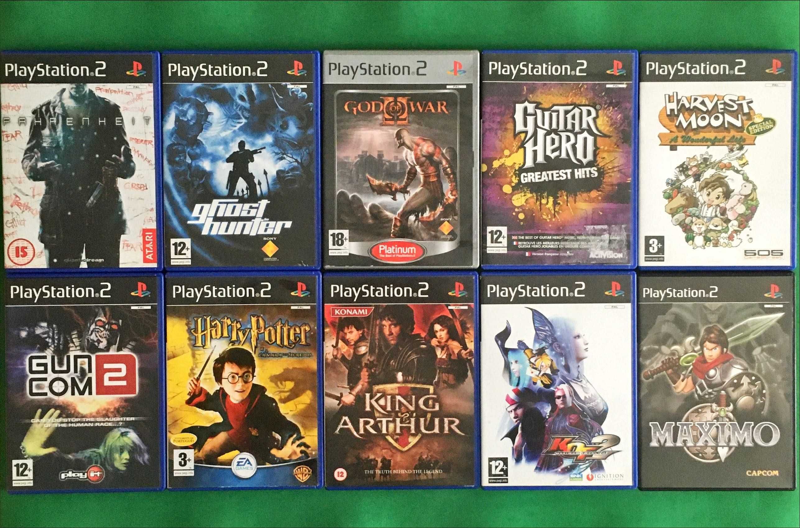 PLAYSTATION 2 PS2 Arc Devil Ghost Harvest King Taito TMNT DIVERSOS