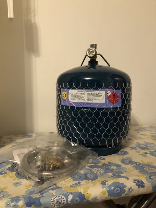 Газовий БАЛОН З ПАЛЬНИКОМ 8л(3.35кг) Польща