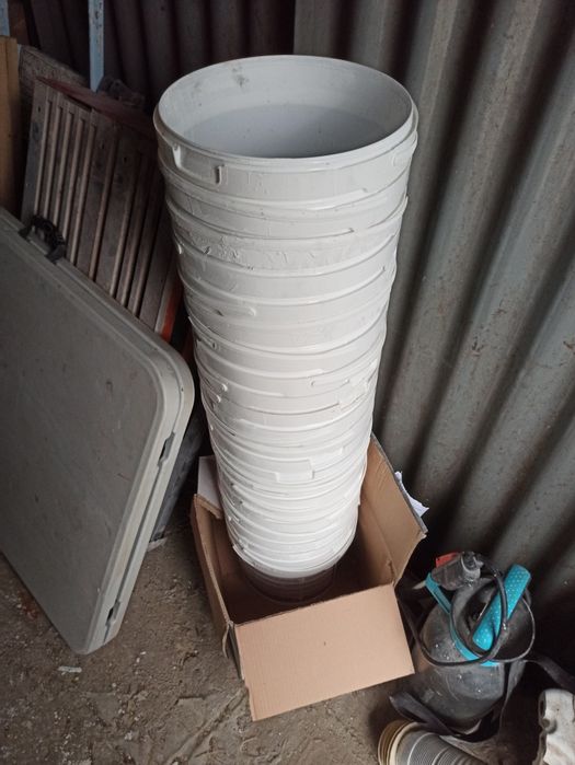 Wiadra budowlane, plastikowe  duze 25 kg mocne i solidne