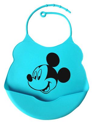 Babetes Silicone Bebé - Mickey, Minnie, Snoopy