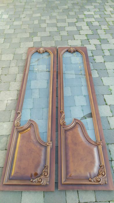 Двері лдсп з стіклянною вставкою