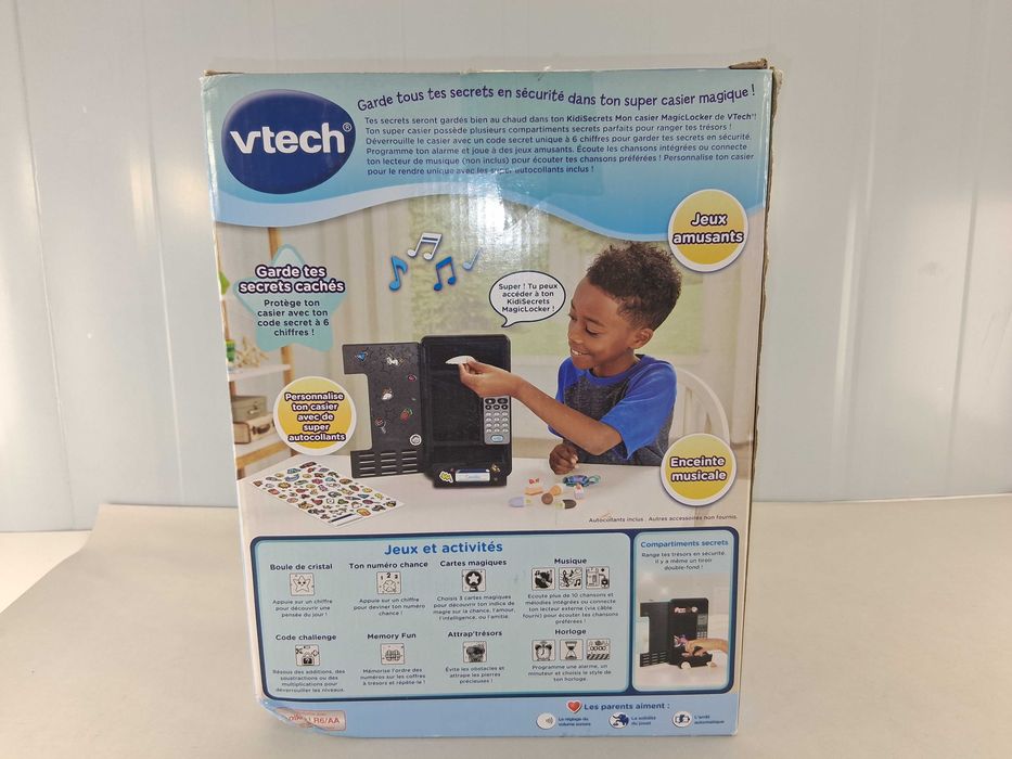N198 Vtech Kidi Secrets Mon Casier Magic Locker Sejf Elektroniczny