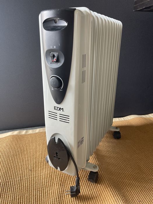 EDM radiador de corrente, portátil, sobre rodas, pequeno, rr