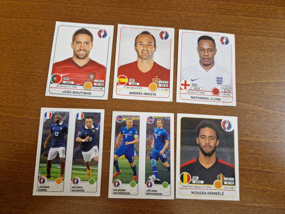 Naklejki Euro 2016- 32szt.