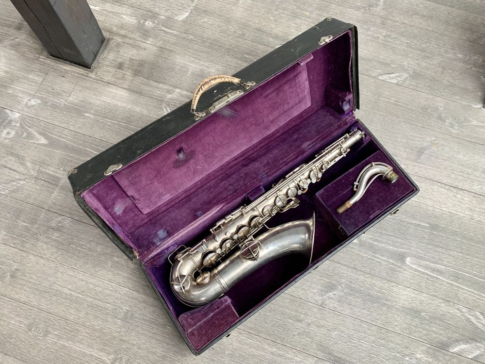 Saksofon Tenorowy Conn New Wonder, 1924r - vintage