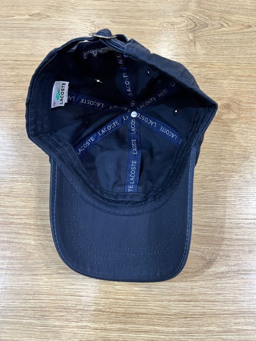 Кепка Lacoste чорна  та синя розмір М