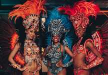 Tancerki LATINO! Pokazy samby! Pokazy salsy! 17 lat Carnival Stars!