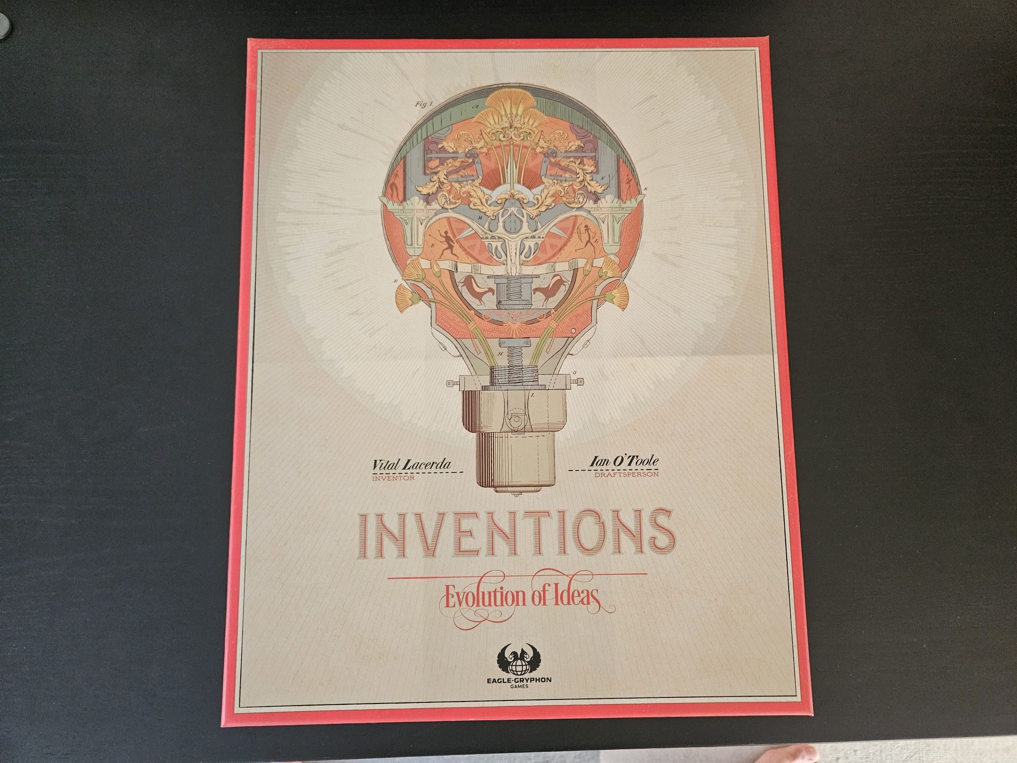 Inventions Evolution of Ideas - Excelente estado - Jogo de tabuleiro