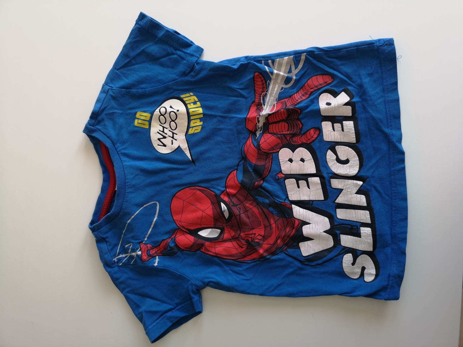 Niebieska koszulka Spiderman Homecoming 116