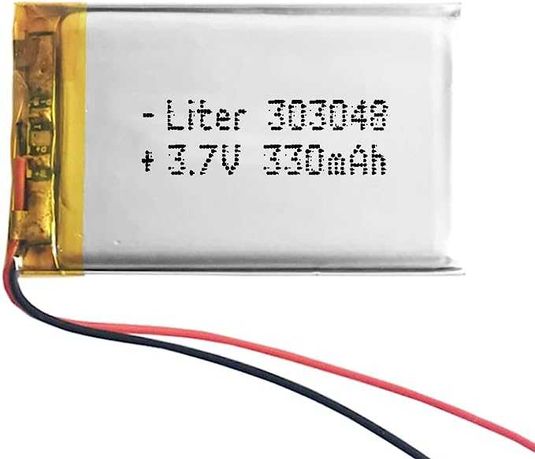 Akumulator litowo-polimerowy LiPo 3.7V 330mAh
