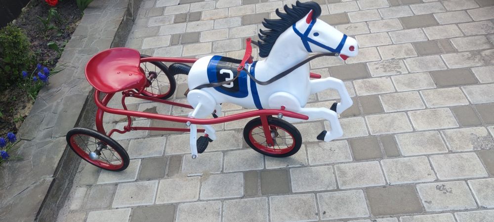 Детский велосипед Конь педальный СССР