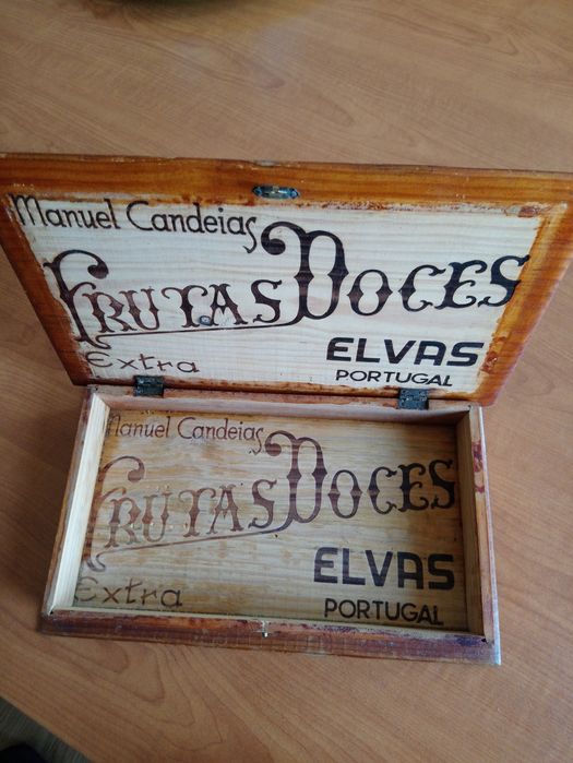 Caixa Retro Madeira - Anos 60