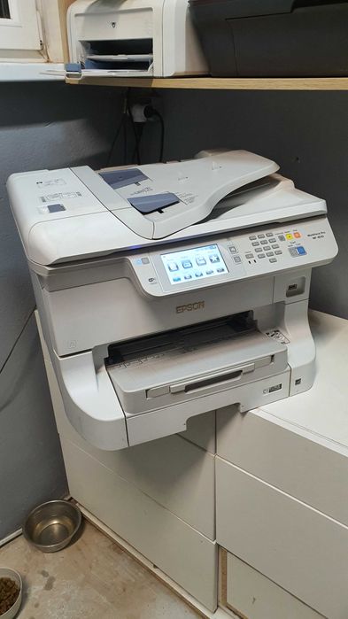Duża Drukarka Biurowa Epson WF-8510 Wifi Wielofunkcyjna Przemysłowa A3