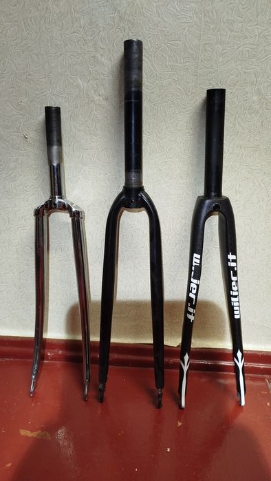 Вилки фікс сінгл карбон