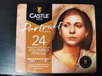 Kredki do portretu castle arts Portrait collection 24 kolory