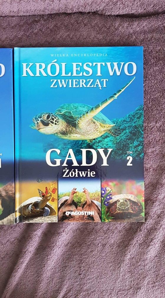 Wielka Encyklopedia Królestwo zwierząt tom 1 i 2