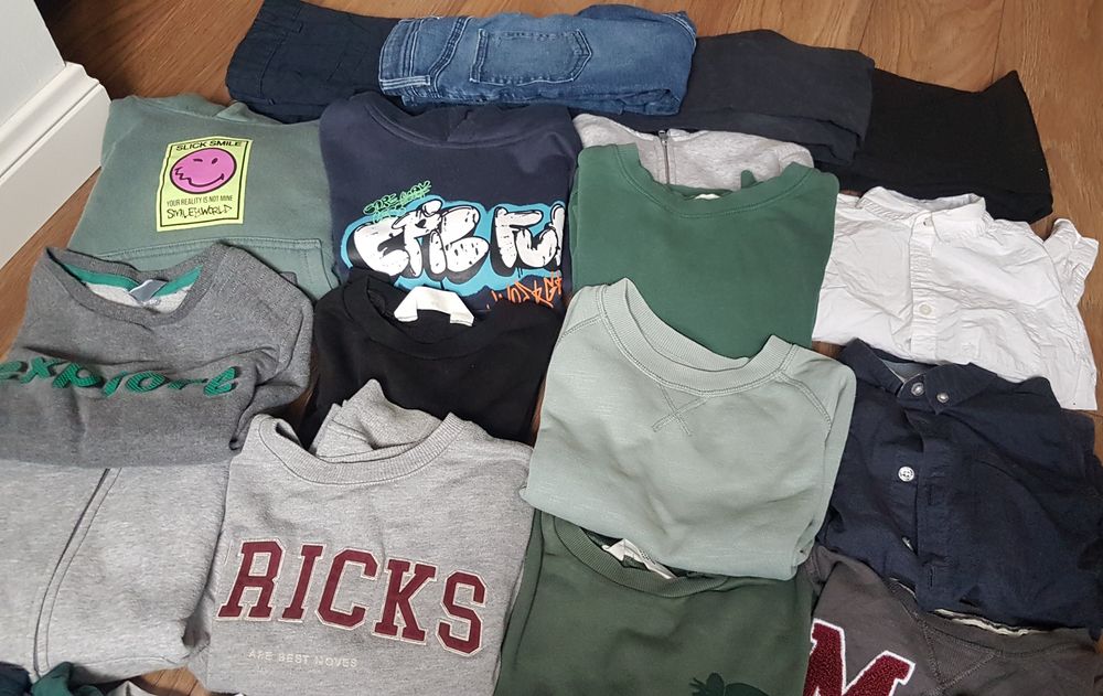 Zestaw odzieży na chłopca rozmiar  122  Mango Reserved hilfiger