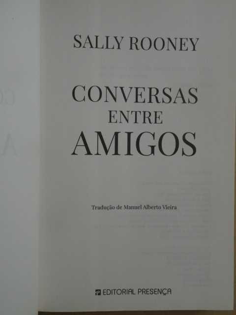 Conversas Entre Amigos de Sally Rooney - 1ª Edição
