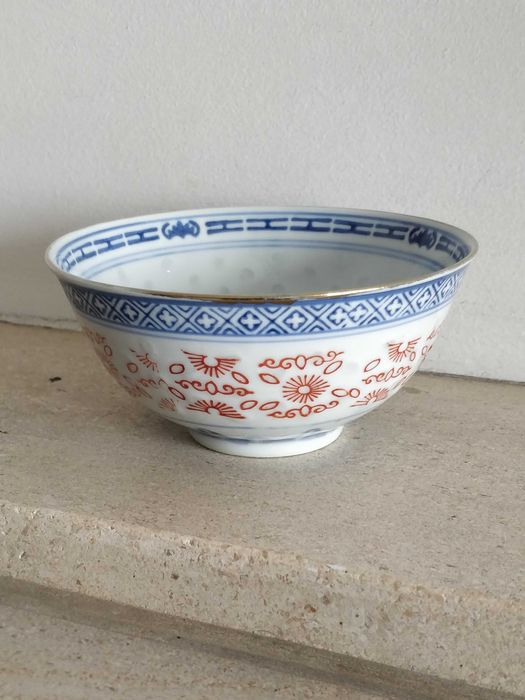 Taça Porcelana fabricada em Macau