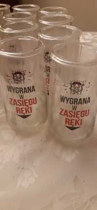 Szklanki do drinków 12 szt , 400ml z napisem- Wygrana w zasięgu ręki