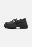Even&Odd 36 Buty Damskie Mokasyny Czarne Na Platformie T244
