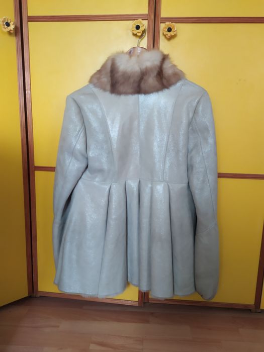 Дублёнка, натуральная, лёгкая размер M, ТОРГ