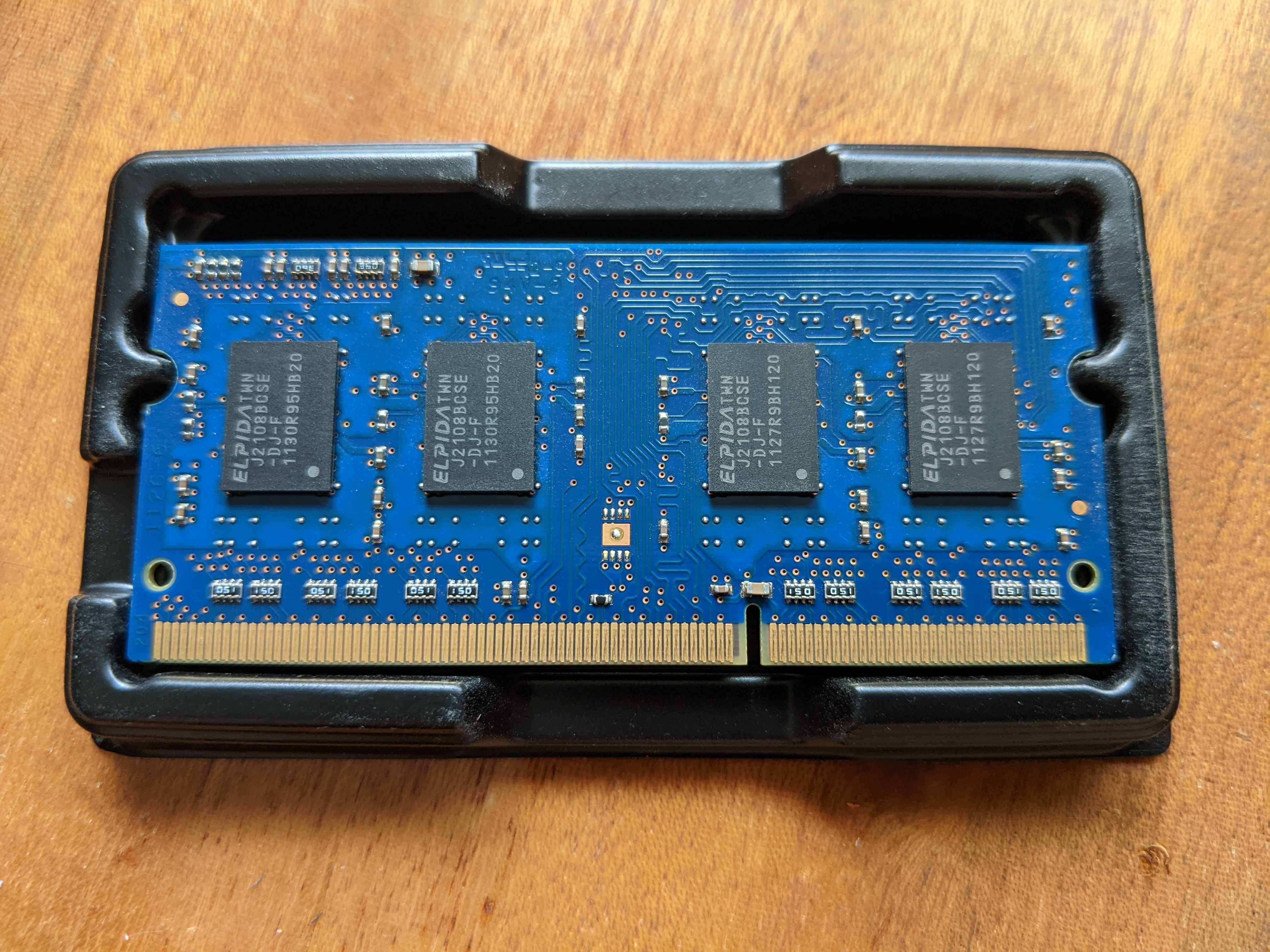 Оперативная память Elpida DDR3 SODIMM 2Gb EBJ20UF8BCS0-DJ-F